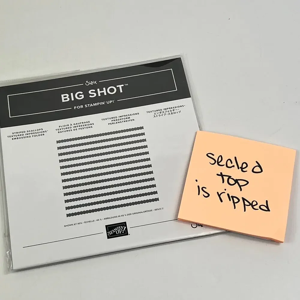 Stampin Up! sizzix stampin